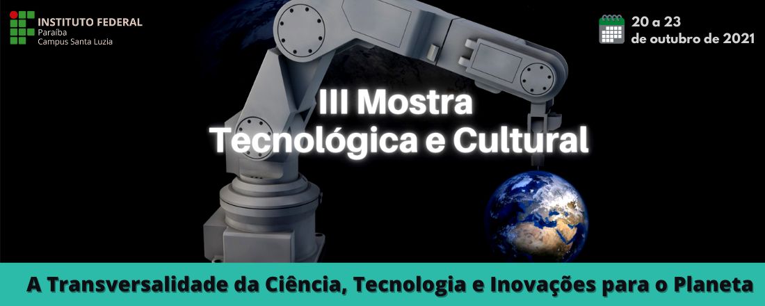 III Mostra Tecnológica e Cultural do IFPB Campus Santa Luzia