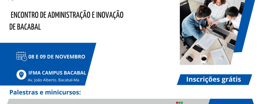 IV Encontro de Administração e Inovação de Bacabal - ENAIB 2023