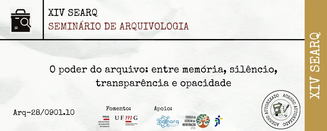 XIV SEARQ - Seminário de Arquivologia