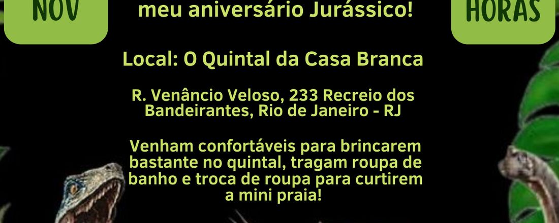 Aniversário de 7 anos do Arthur.