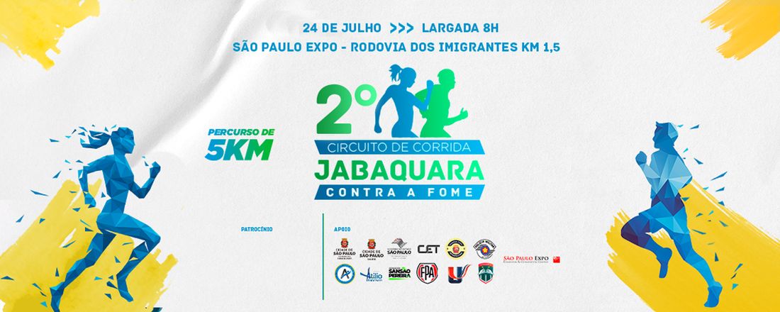 2° EDIÇÃO CORRIDA JABAQUARA CONTRA A FOME