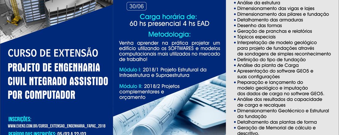 Projeto de Engenharia Civil Integrado Assistido por Computador