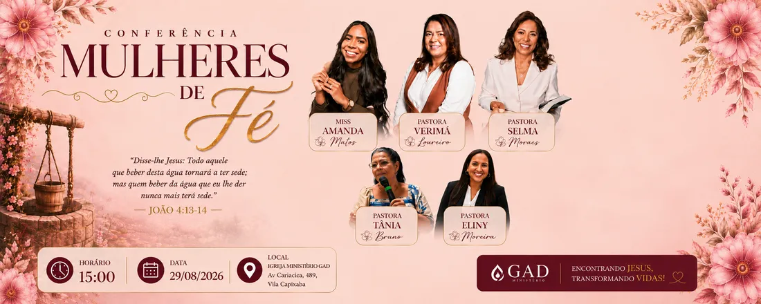 CONFERÊNCIA MULHERES DE FÉ 2026
