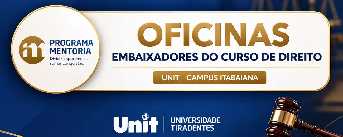 Programa Embaixadores do Curso de Direito - Itabaiana