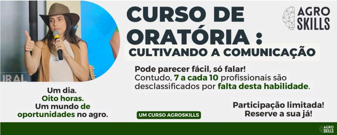 Curso de Oratória : Cultivando a comunicação