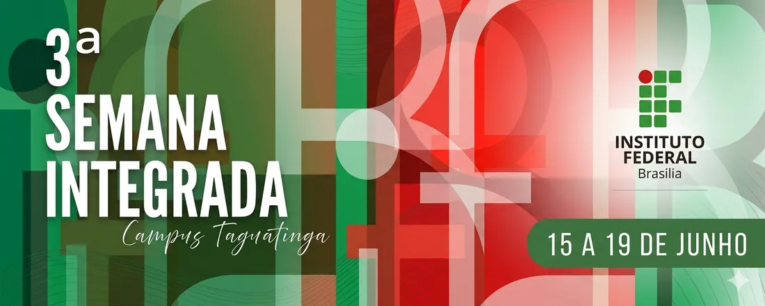 3ª Semana Integrada do IFB/CTAG 2026