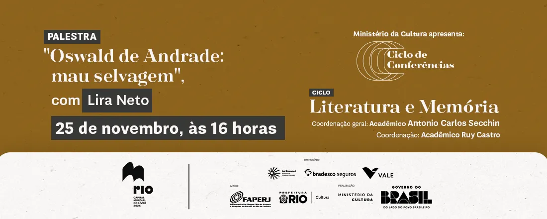 Oswald de Andrade: mau selvagem