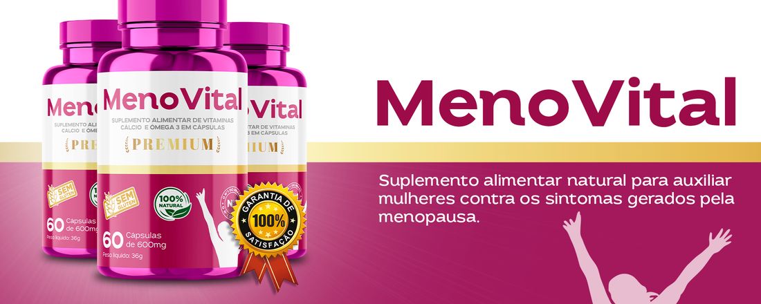 Menovital remedio para menopausa naturais