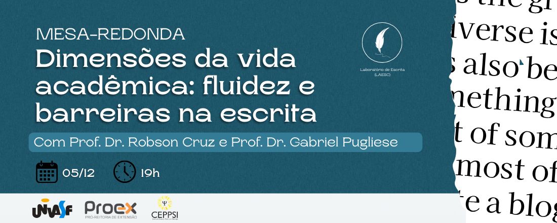 Dimensões da vida acadêmica: fluidez e barreiras na escrita