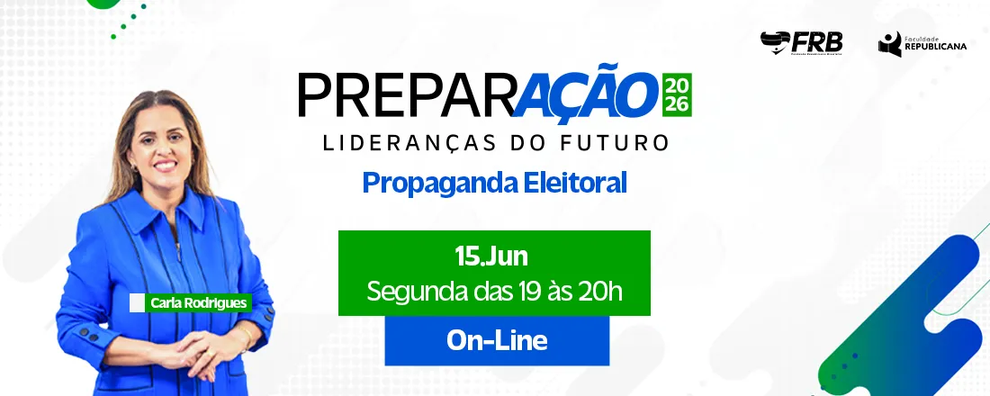PREPARAÇÃO 2026 - LÍDERES DO FUTURO