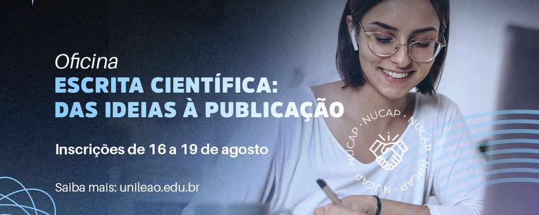 Workshop Escrita Científica: das ideias à publicação