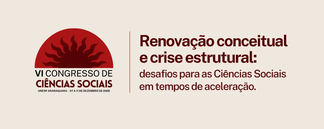 VI Congresso de Ciências Sociais