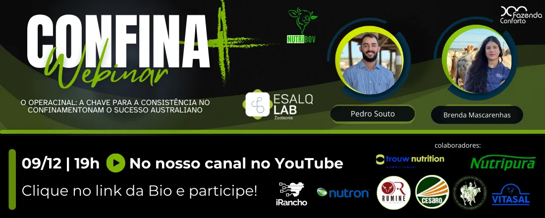 Confina+ "O operacional: A Chave para a Consistência no Confinamento"