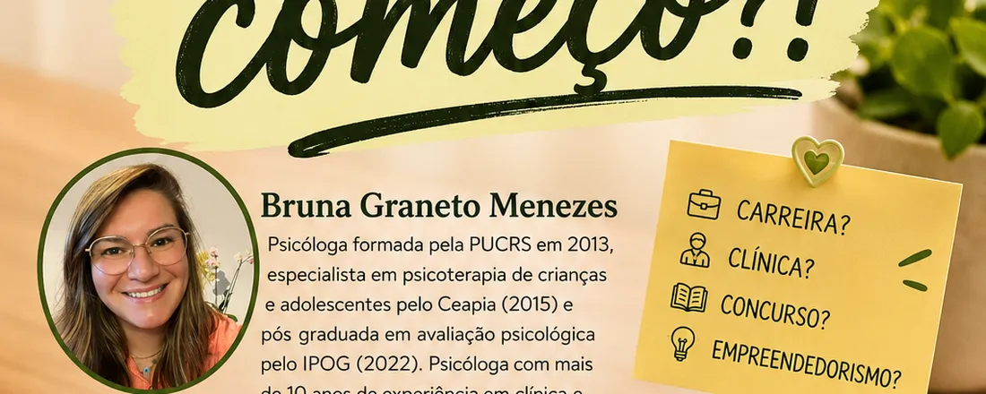Me formei, e agora? Por onde começar?