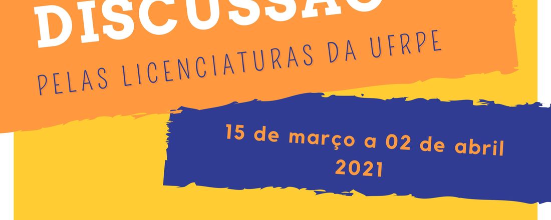 BNCC em discussão pelas licenciaturas da UFRPE