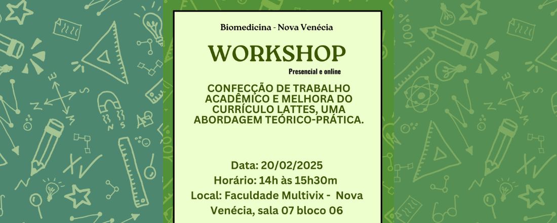 Confecção de trabalho acadêmico e melhora do currículo lattes, uma abordagem teórico - prática.