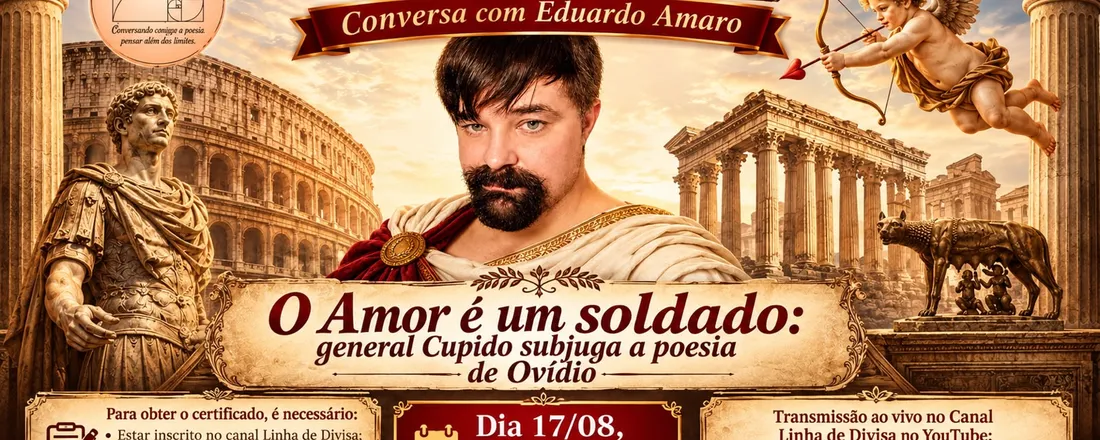 "O amor é um soldado: o general Cupido subjuga a poesia de Ovídio"