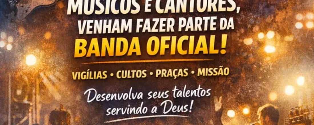 Banda Oficial JA! vigílias- cultos- praças -missão
