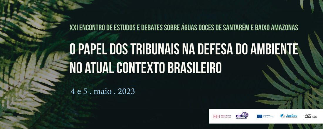 XXI Encontro de Estudos e Debates sobre Águas Doces de Santarém e Baixo Amazonas