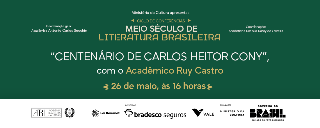Centenário de Carlos Heitor Cony