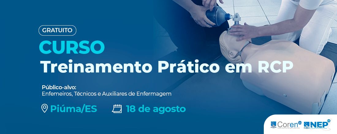 Treinamento prático em RCP - Piúma