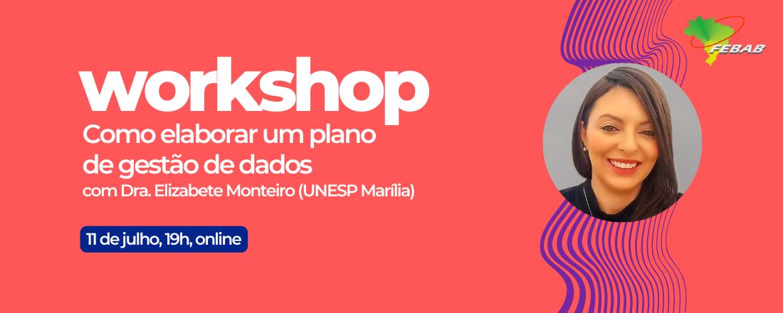 Workshop Como elaborar um plano de gestão de dados