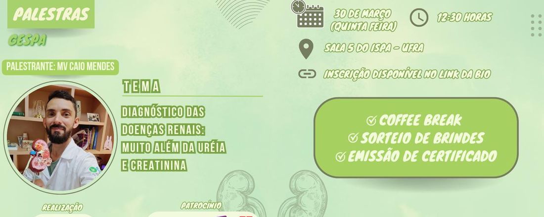 Diagnóstico das Doenças Renais: Muito Além da Ureia e Creatinina