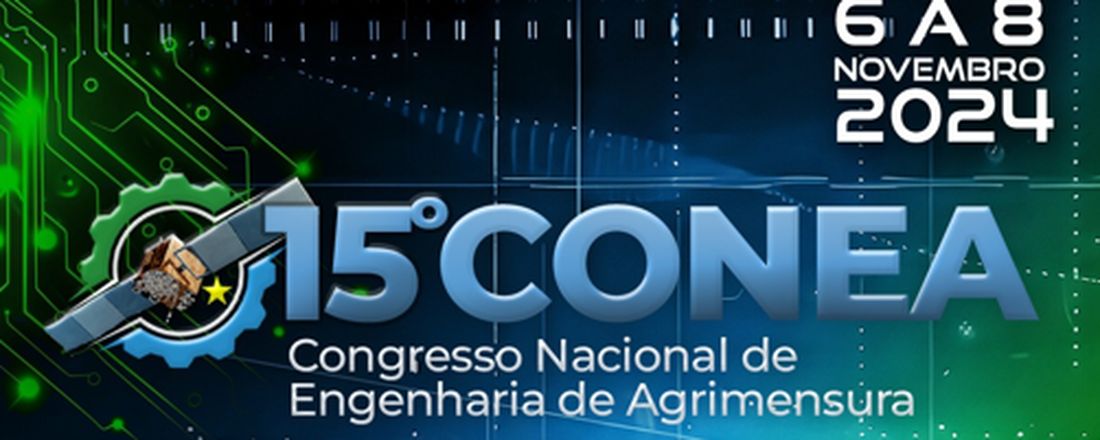 15º CONEA - Congresso Nacional de Engenharia de Agrimensura