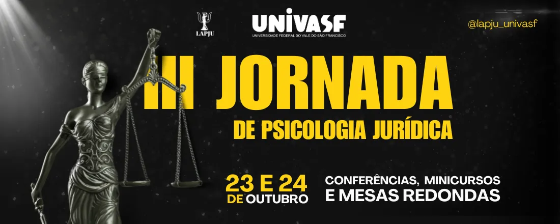 III Jornada de Psicologia Jurídica