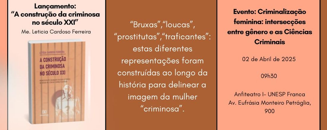 Criminalização feminina: intersecções entre gênero e as Ciências Criminais