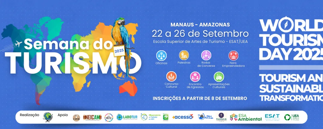 Semana do Turismo 2025 - ESAT/UEA