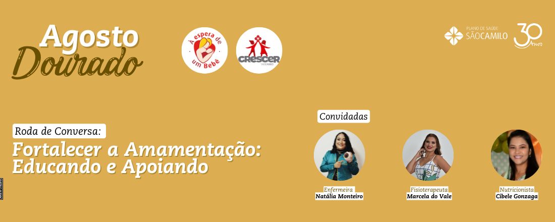 Roda de Convera - Fortalecer a Amamentação: Educando e Apoiando