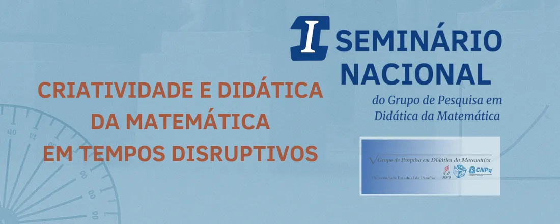 I Seminário Nacional do Grupo de Pesquisa em Didática da Matemática