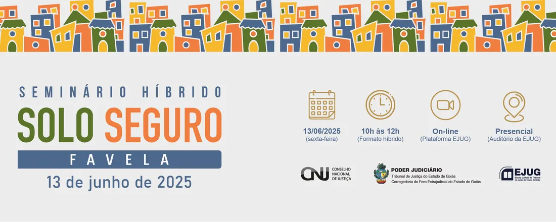 Webinário sobre a Semana do Solo Seguro Favela