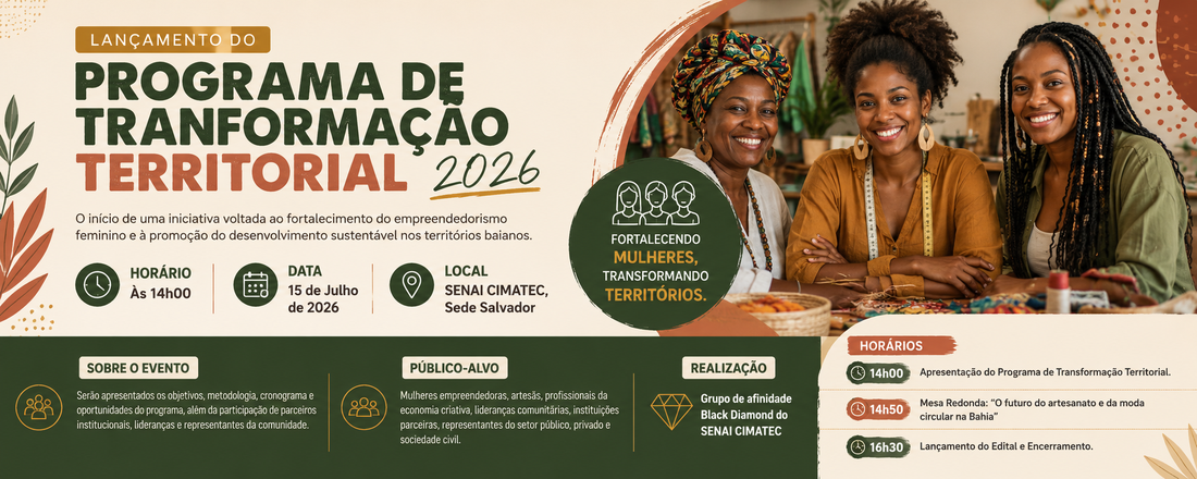 LANÇAMENTO DO PROGRAMA DE TRANFORMAÇÃO TERRITORIAL 2026