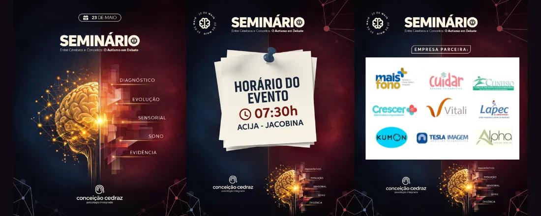 SEMINÁRIO: Entre Cérebros e Conceitos - O Autismo em Debate