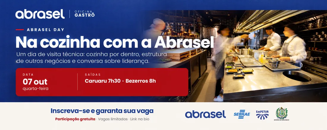 Na Cozinha com a Abrasel | Caruaru e Bezerros
