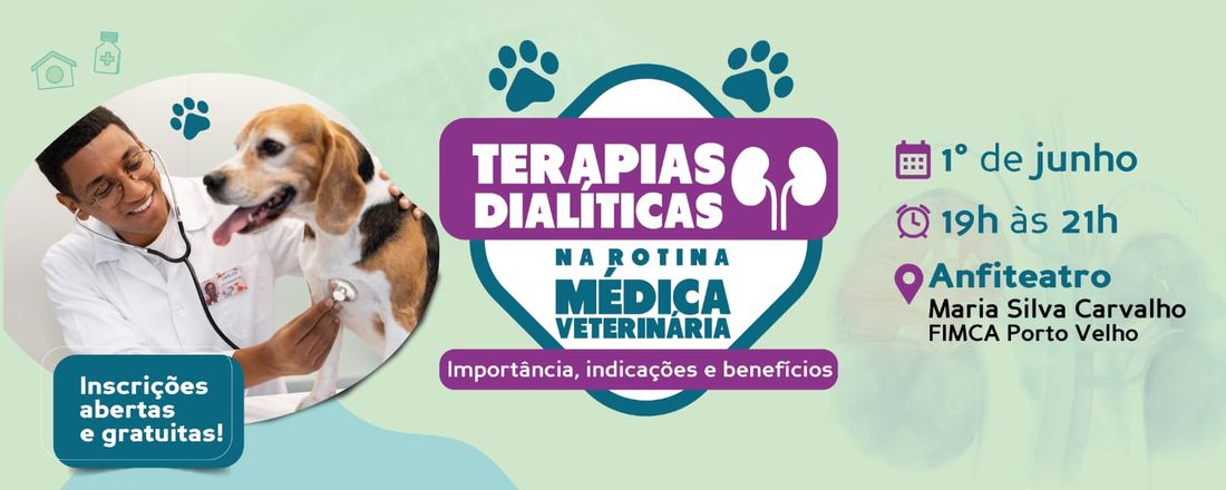 Terapias Dialíticas na rotina clínica médica veterinária