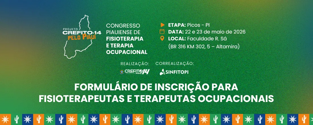 Congresso Piauiense de Fisioterapia e Terapia Ocupacional 2026