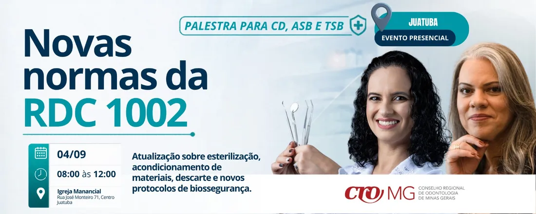 Novas normas da RDC 1002: Atualização sobre esterilização, acondicionamento de materiais, descarte e novos protocolos de biossegurança