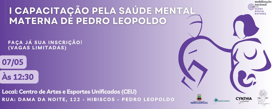 I CAPACITAÇÃO PELA SAÚDE MENTAL MATERNA DE PEDRO LEOPOLDO