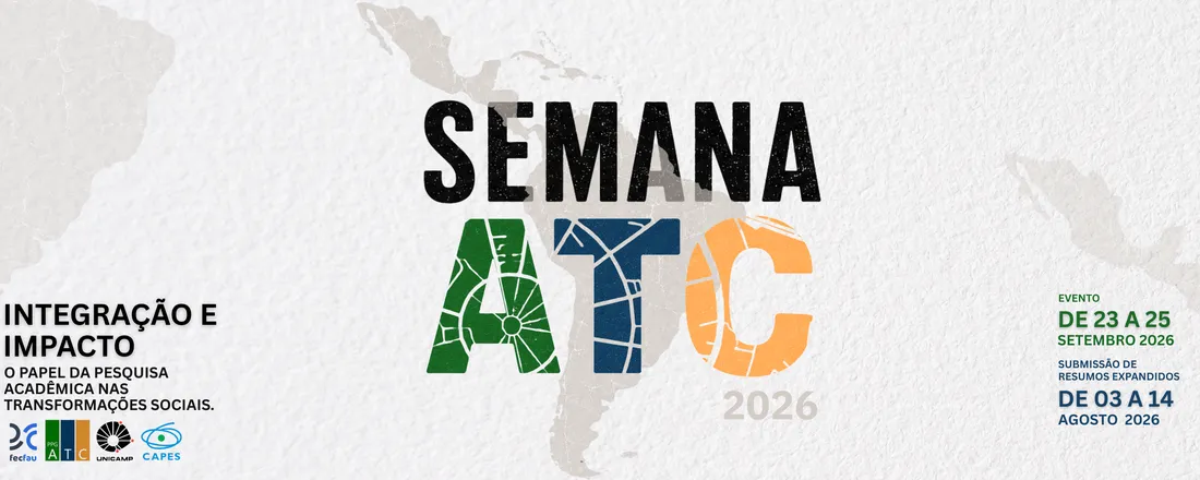VIII Semana pós ATC | Integração e Impacto | 2026 (23, 24 e 25/09)