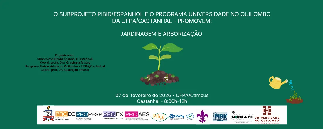 Jardinagem e Arborização: Sem árvores não há vida/Sin árboles no hay vida