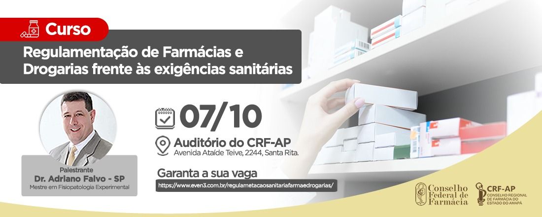 REGULAMENTAÇÃO SANITÁRIA EM FARMÁCIAS E DROGARIAS