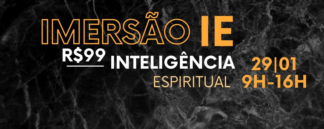 Imersão Inteligência Espiritual