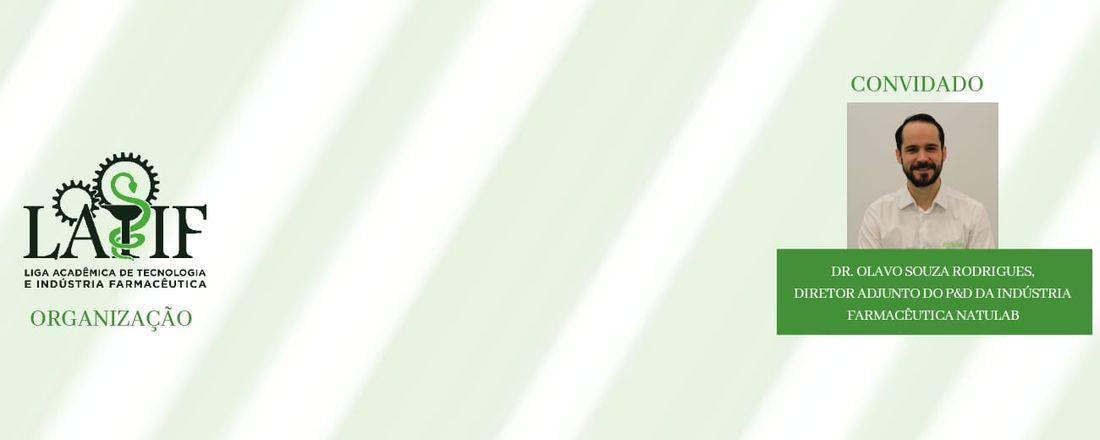 Webinar de Indústria Farmacêutica - Atuação do Farmacêutico no P&D