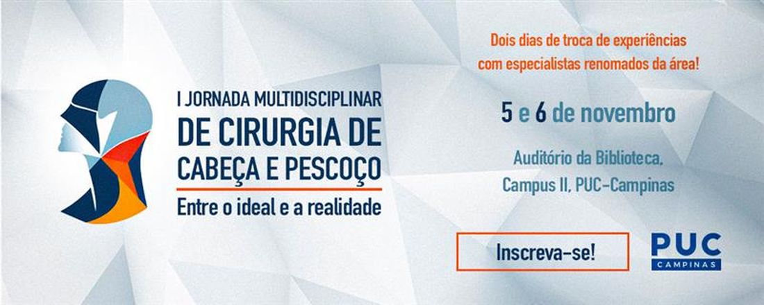 I Jornada Multidisciplinar de Cirurgia de Cabeça e Pescoço