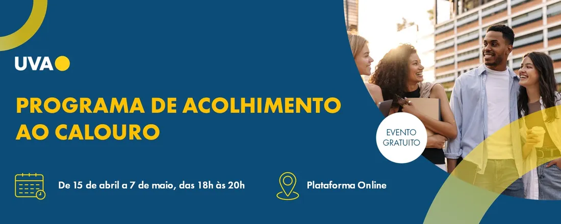 Programa de Acolhimento ao Calouro Semipresencial 26. 1 | Entrada Abril