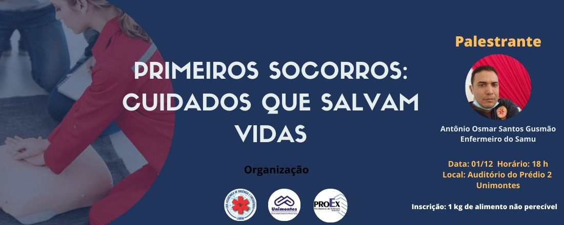 Primeiros Socorros: cuidados que salvam vidas