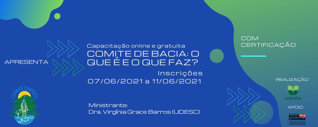 Capacitação - Comitê de Bacia: o que é e o que faz?